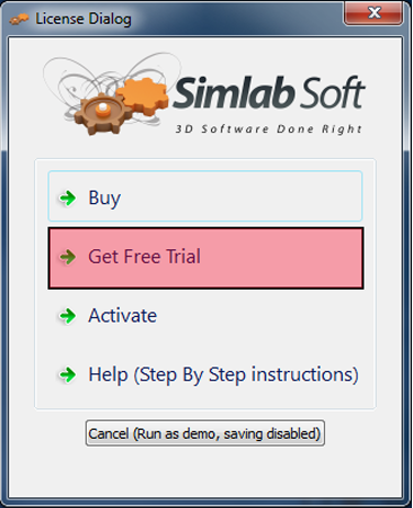 SimLab Trial License 1